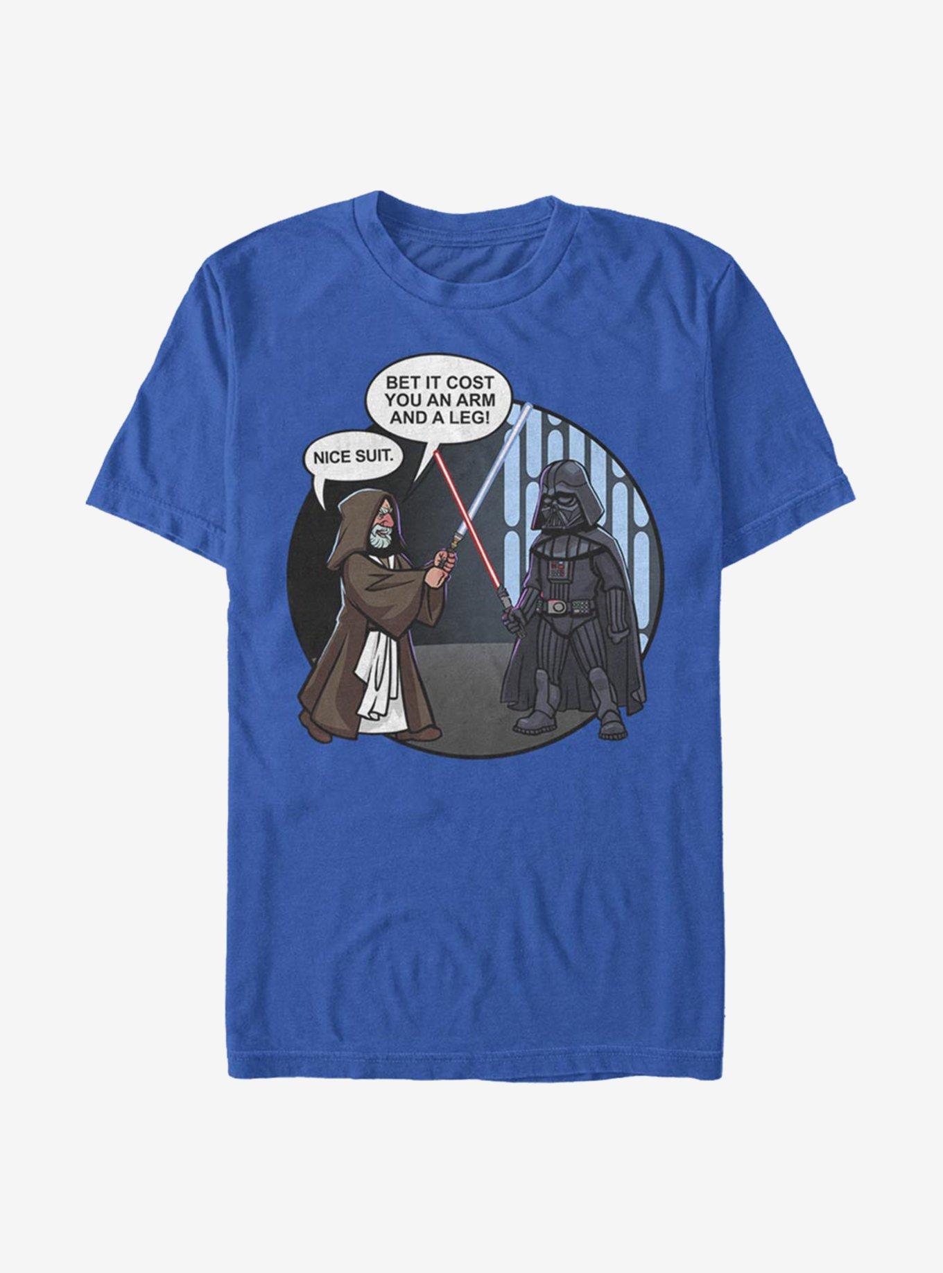 Star Wars Nice Suit T-Shirt, ROYAL, hi-res