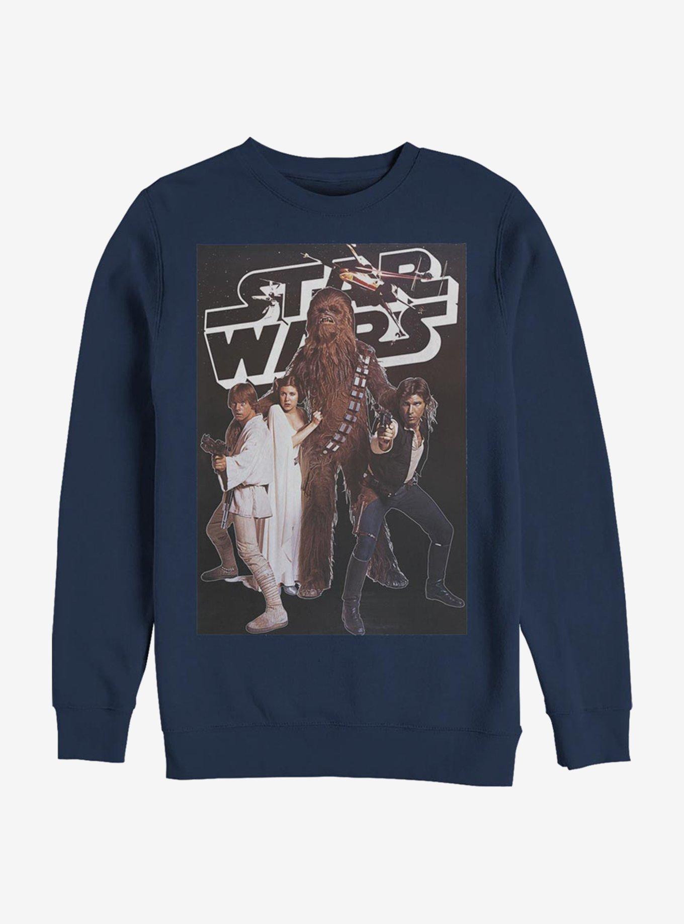 Star Wars The Originals Crew Sweatshirt, NAVY, hi-res