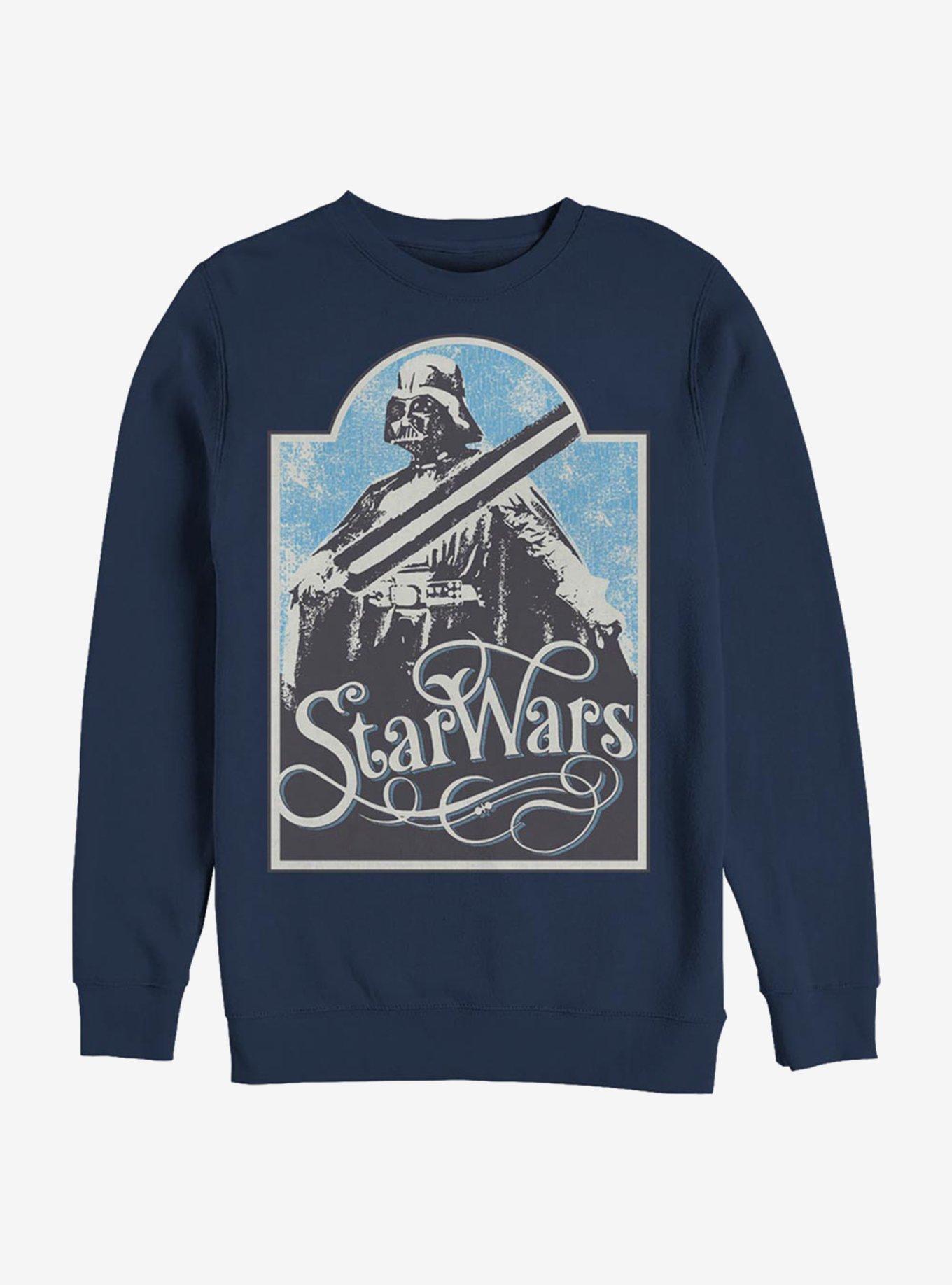 Star Wars Vader Crew Sweatshirt, NAVY, hi-res