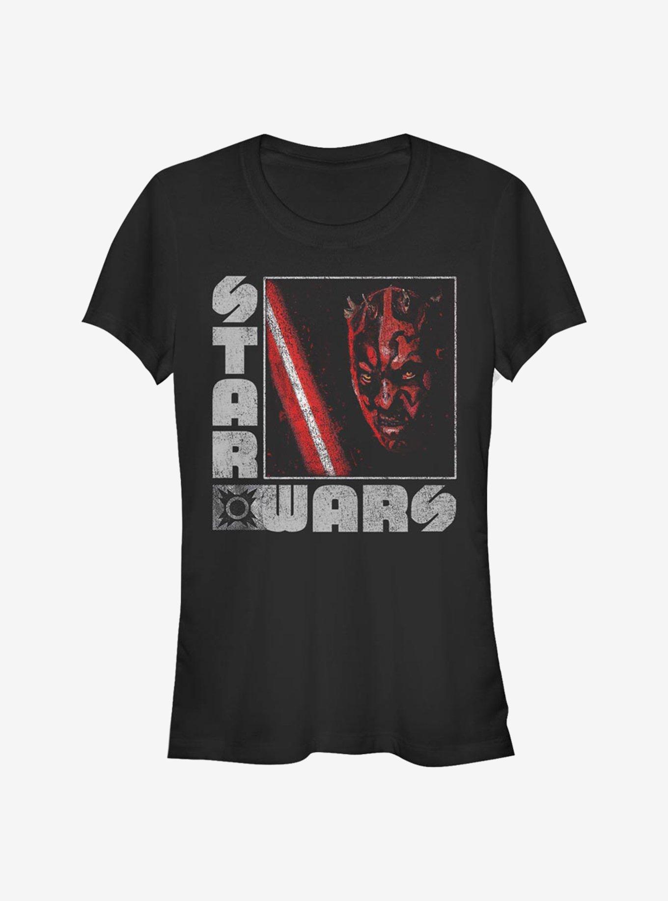 Star Wars Darth Maul Girls T-Shirt, BLACK, hi-res