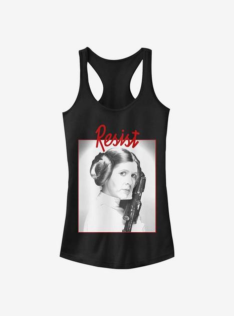 Star Wars Leia Resist Girls Tank - BLACK | Hot Topic