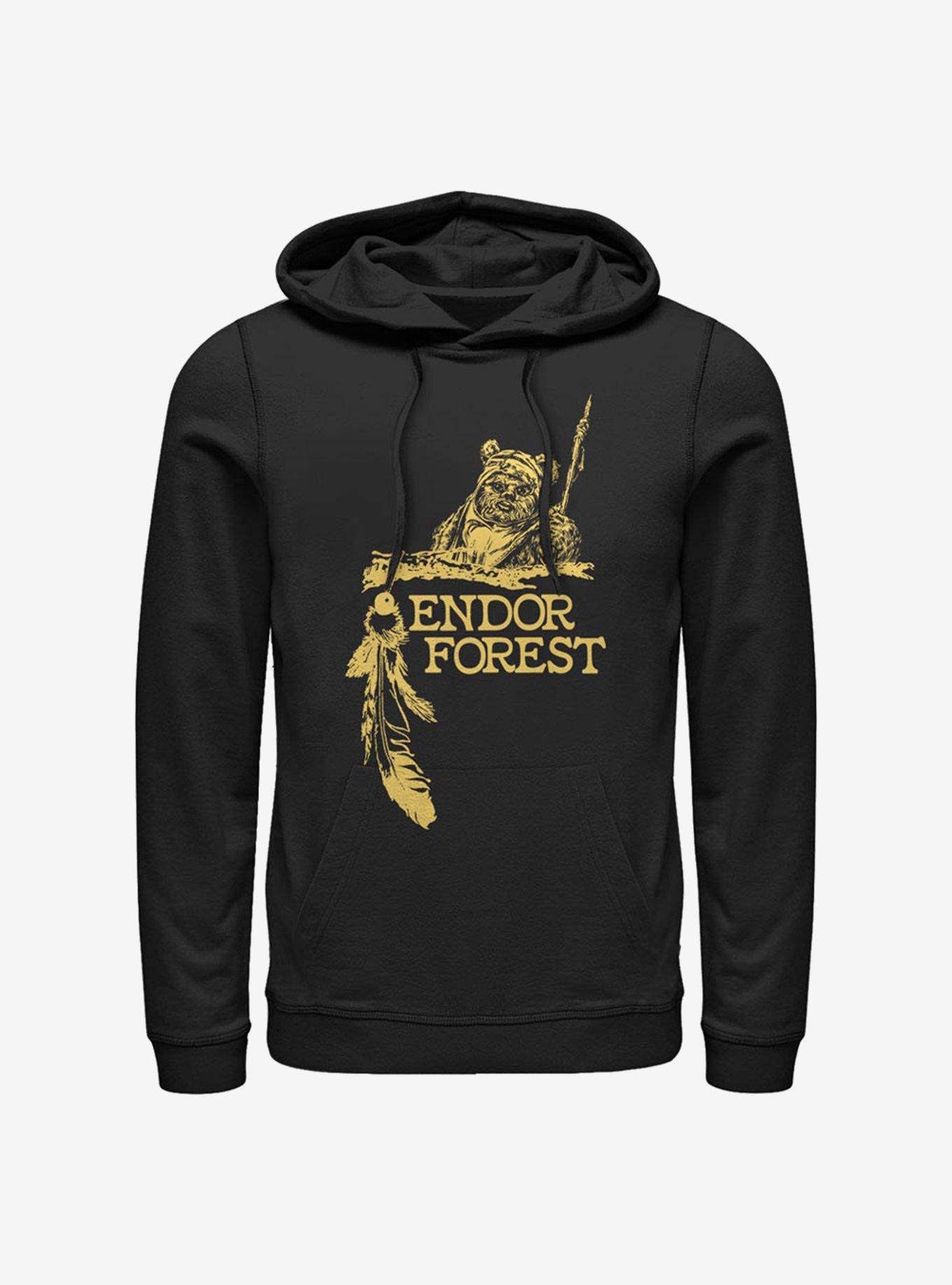 Star Wars Endor Forest Hoodie, BLACK, hi-res