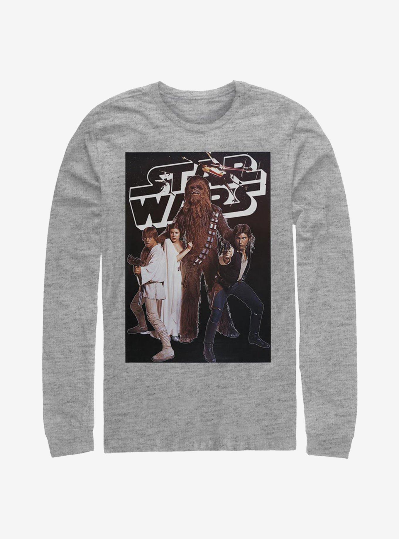 Star Wars The Originals Long-Sleeve T-Shirt, ATH HTR, hi-res