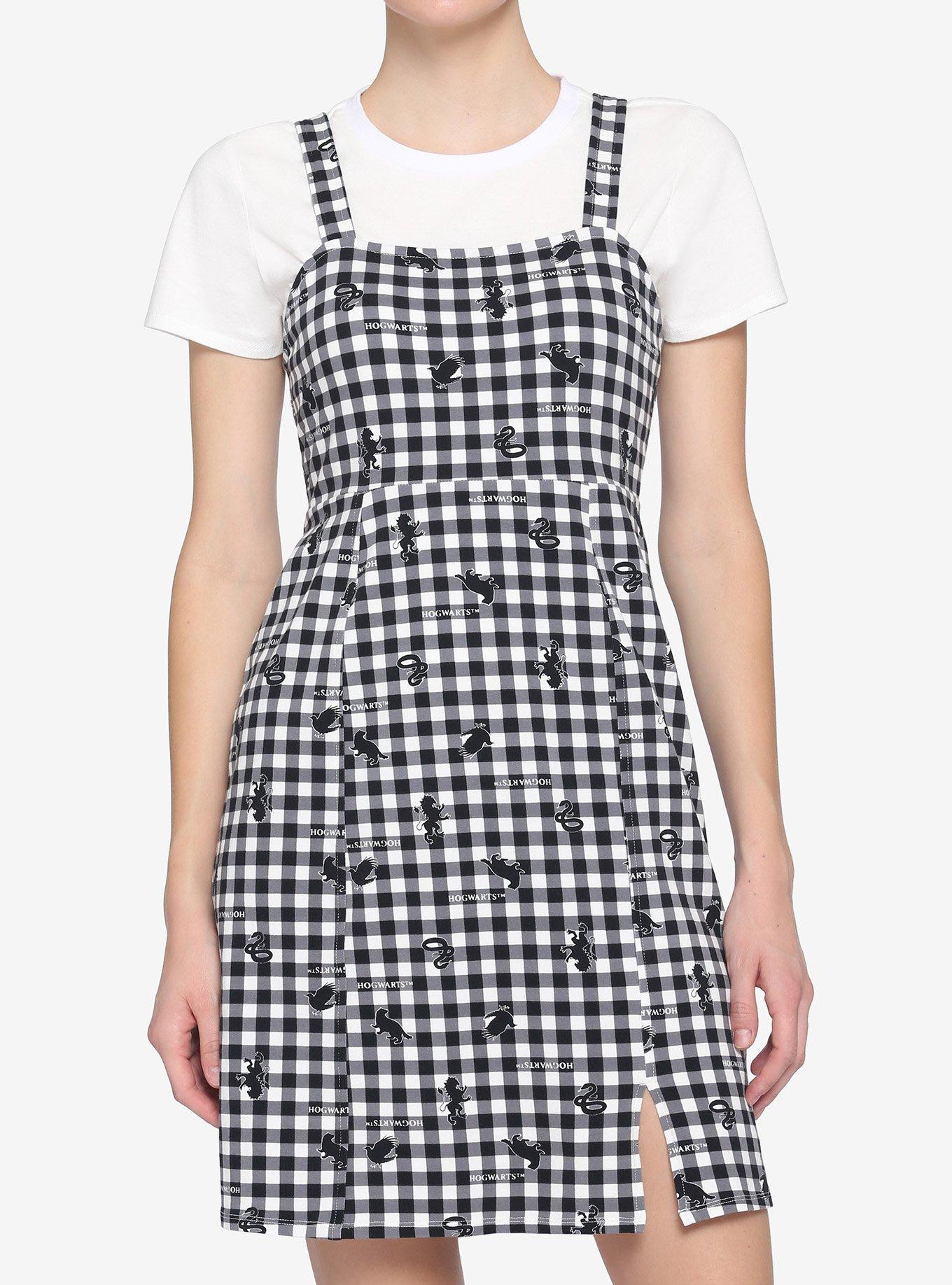 Harry Potter Plaid Dress, MULTI, hi-res