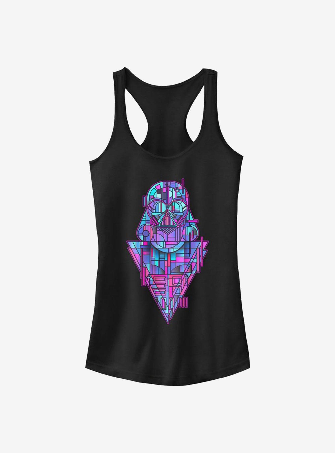 Star Wars Geo Panel Vader Girls Tank Top, , hi-res