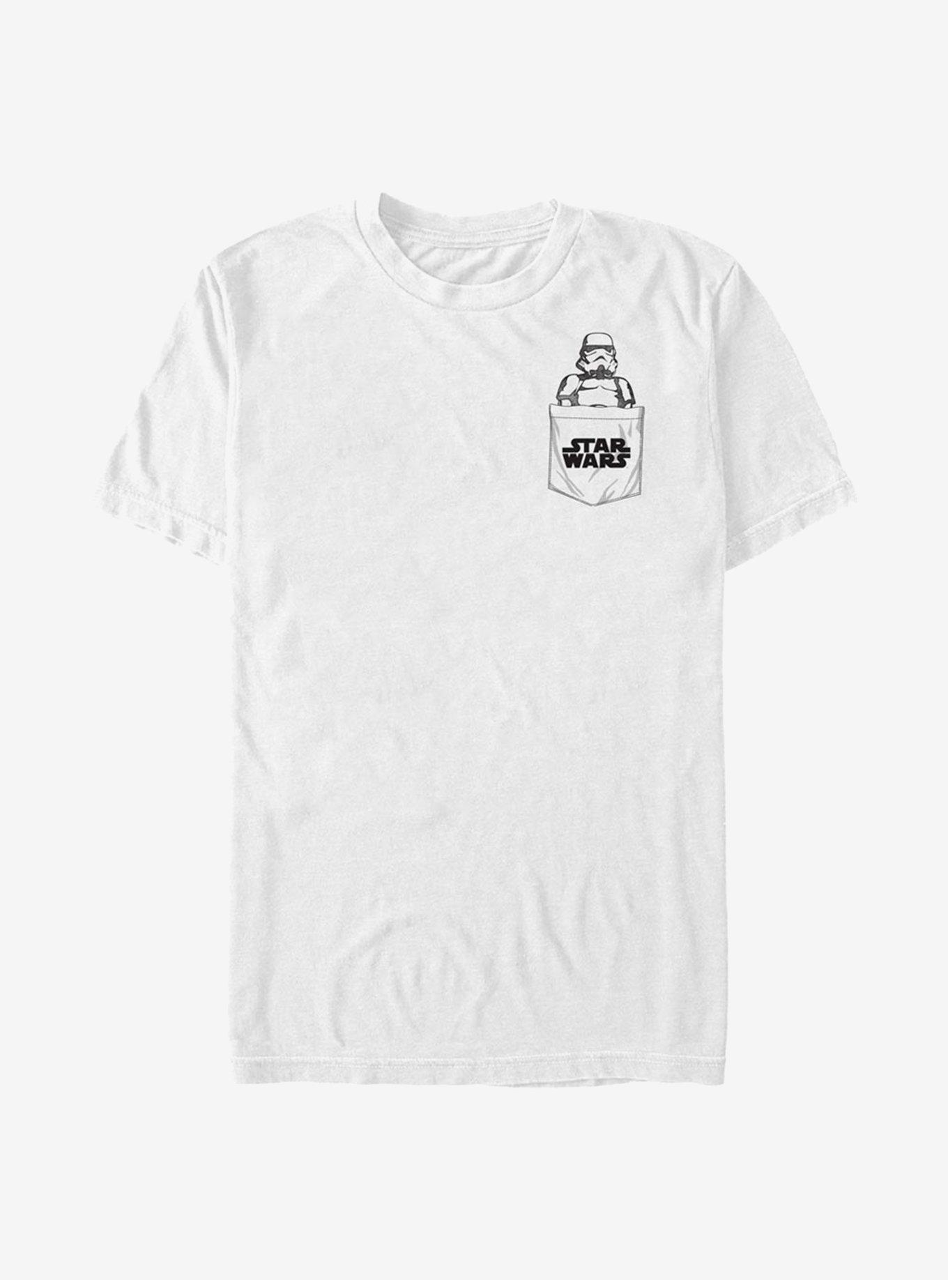 Star Wars Stormtrooper Badge Pop T-Shirt, WHITE, hi-res