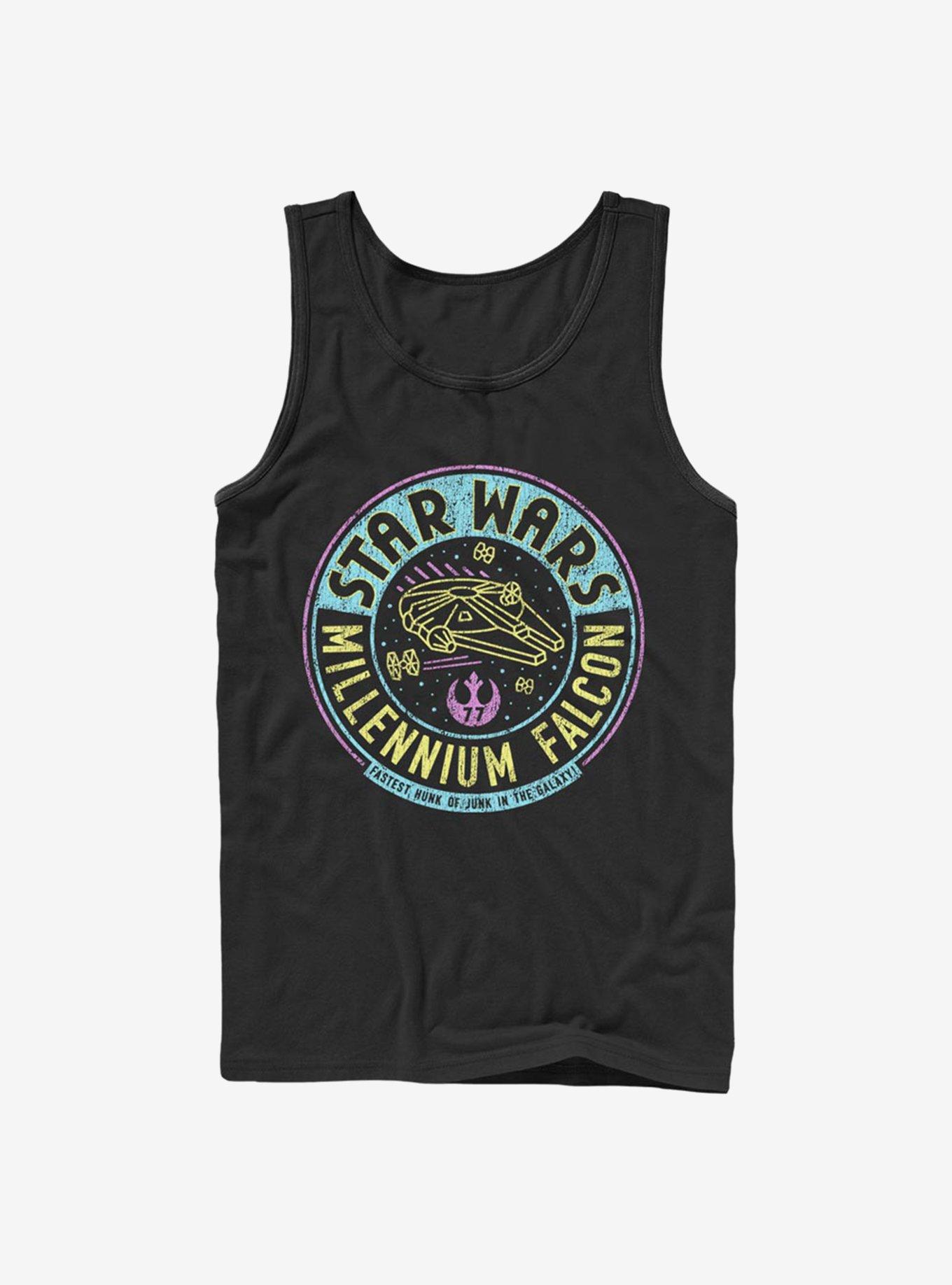 Star Wars Galaxy Junk Tank Top, BLACK, hi-res