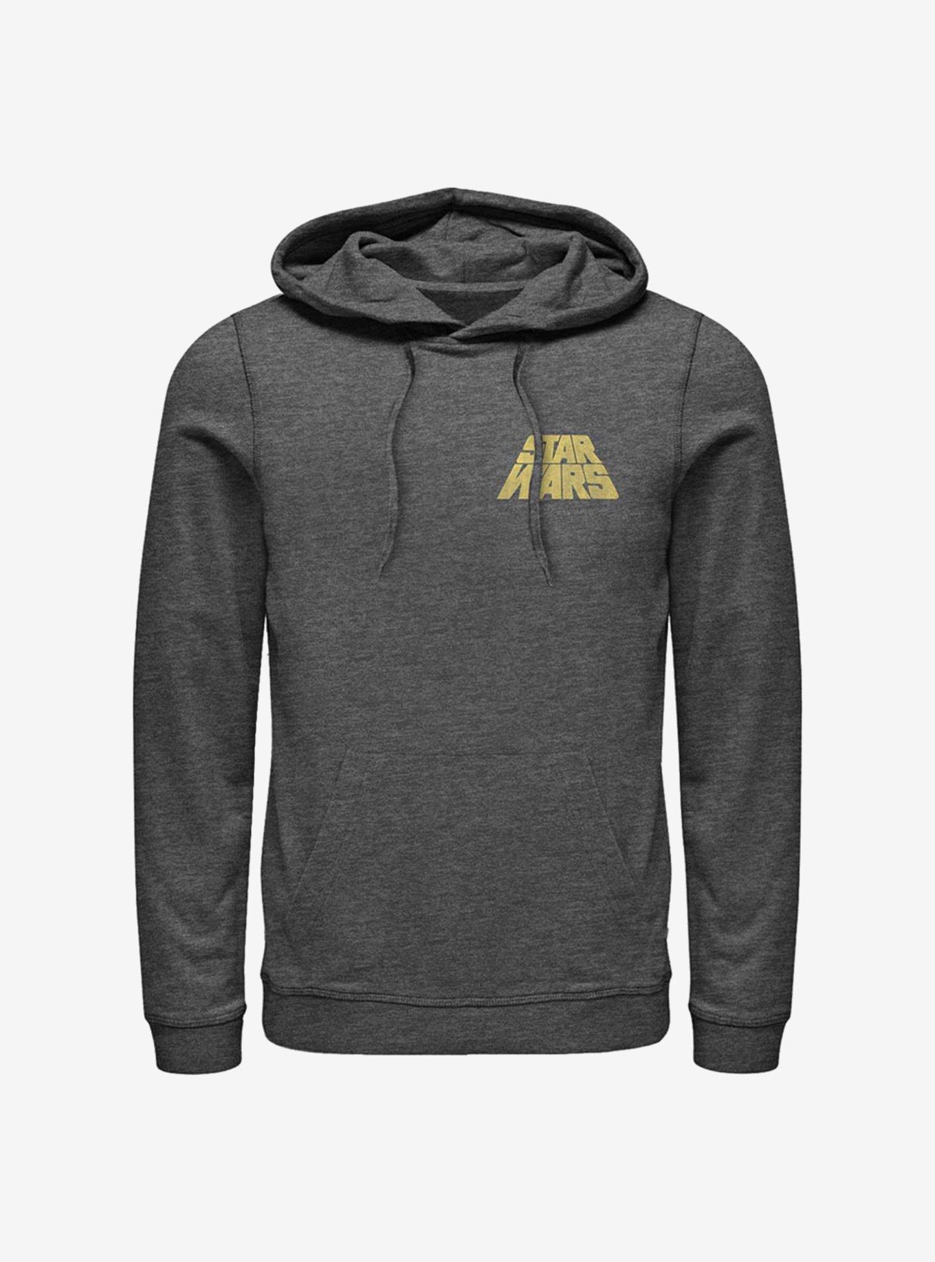 Star Wars Distressed Slant Logo Hoodie, , hi-res