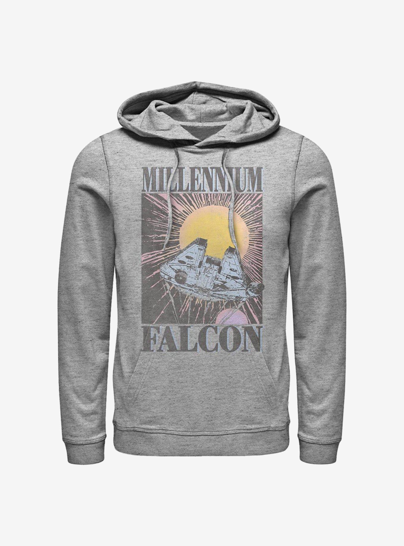 Star Wars Falcon Trip Hoodie, ATH HTR, hi-res
