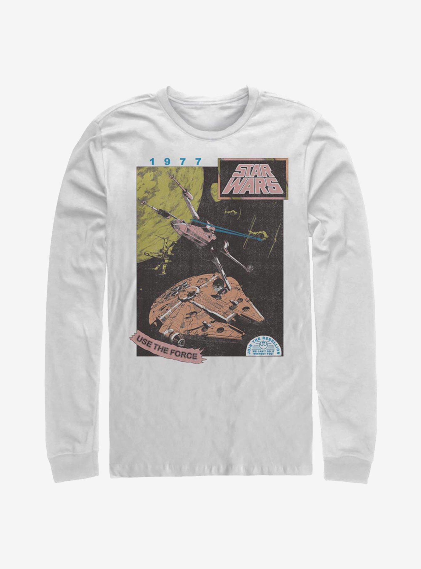 Star Wars 1977 Vintage Space Fighters Long-Sleeve T-Shirt, , hi-res