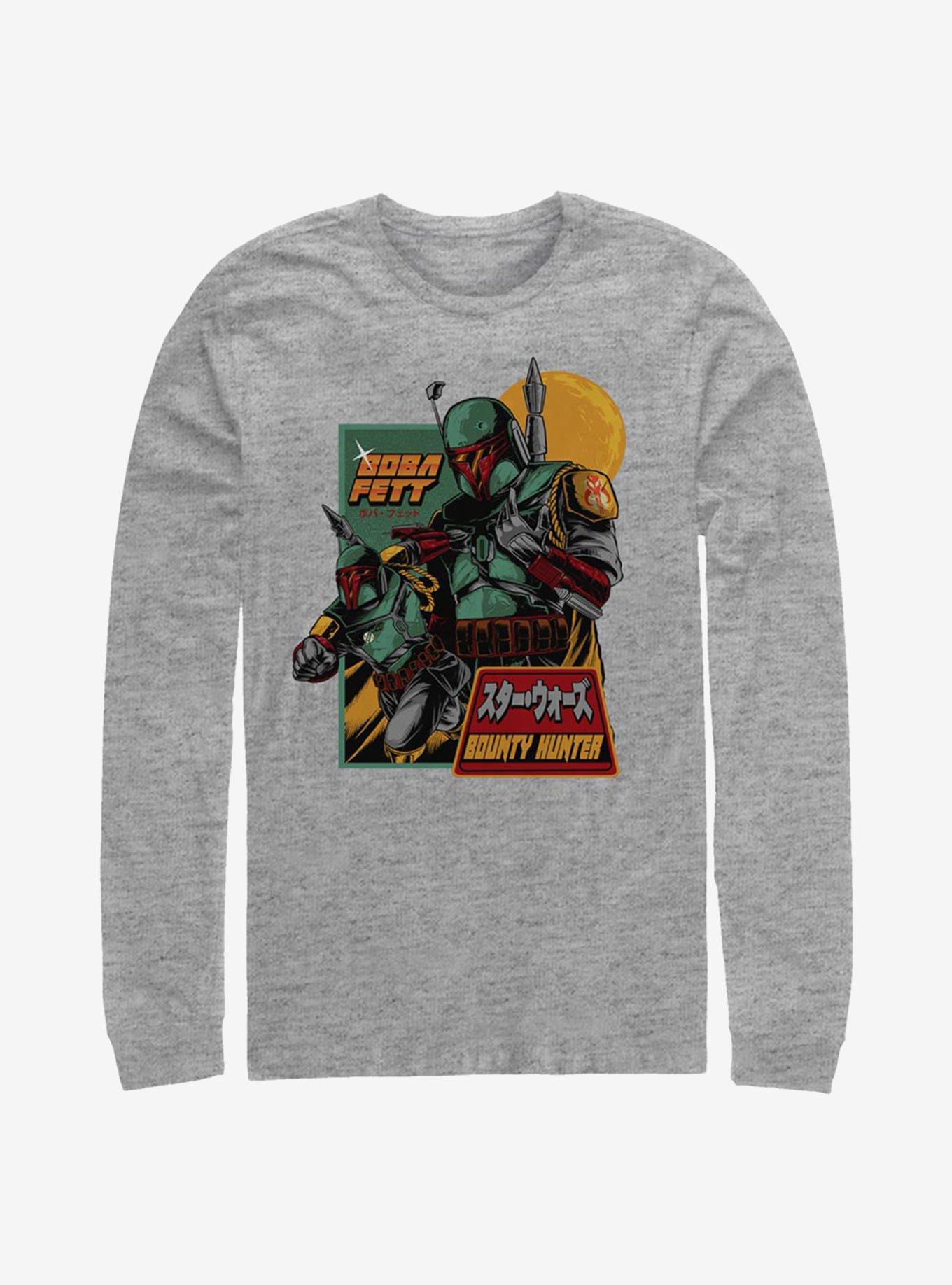 Star Wars Boba Fett Bounty Hunter Long-Sleeve T-Shirt