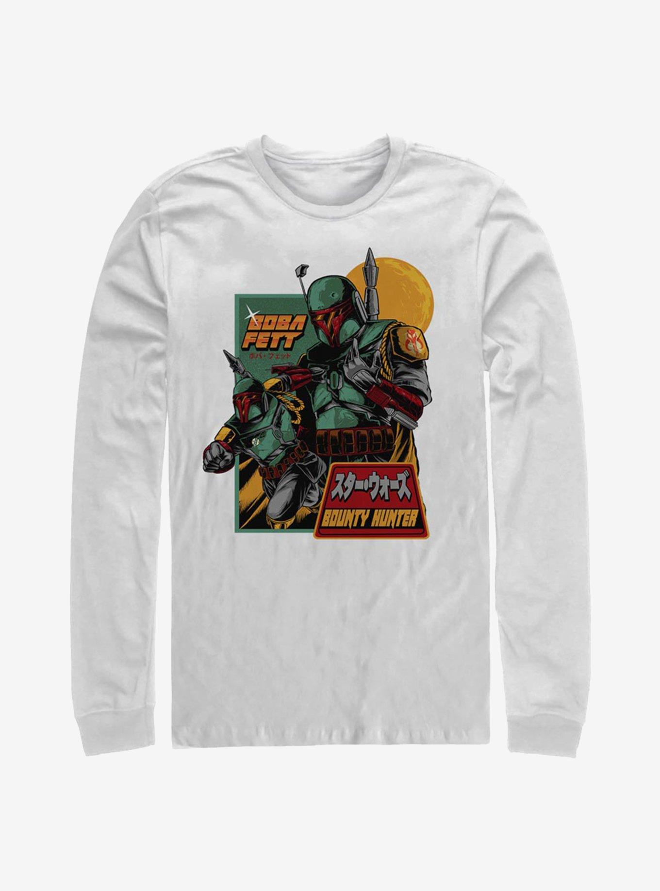 Star Wars Boba Fett Bounty Hunter Long-Sleeve T-Shirt, , hi-res