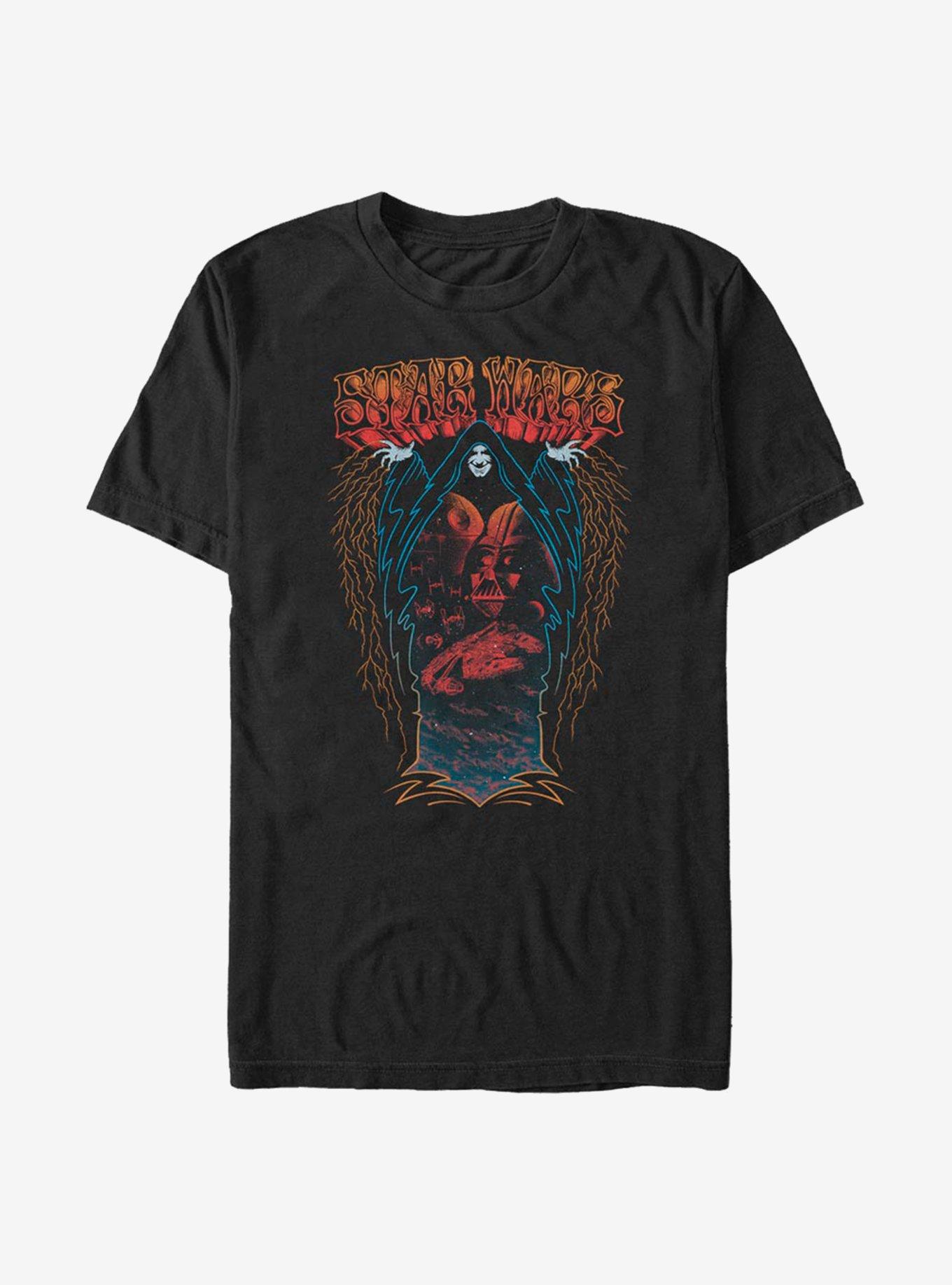 Star Wars Psychedelic Empire T-Shirt, BLACK, hi-res