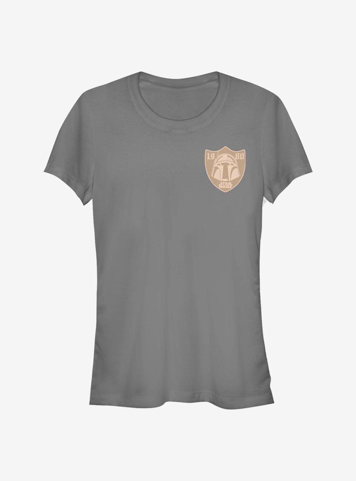 Star Wars Boba Imprint Girls T-Shirt, CHARCOAL, hi-res
