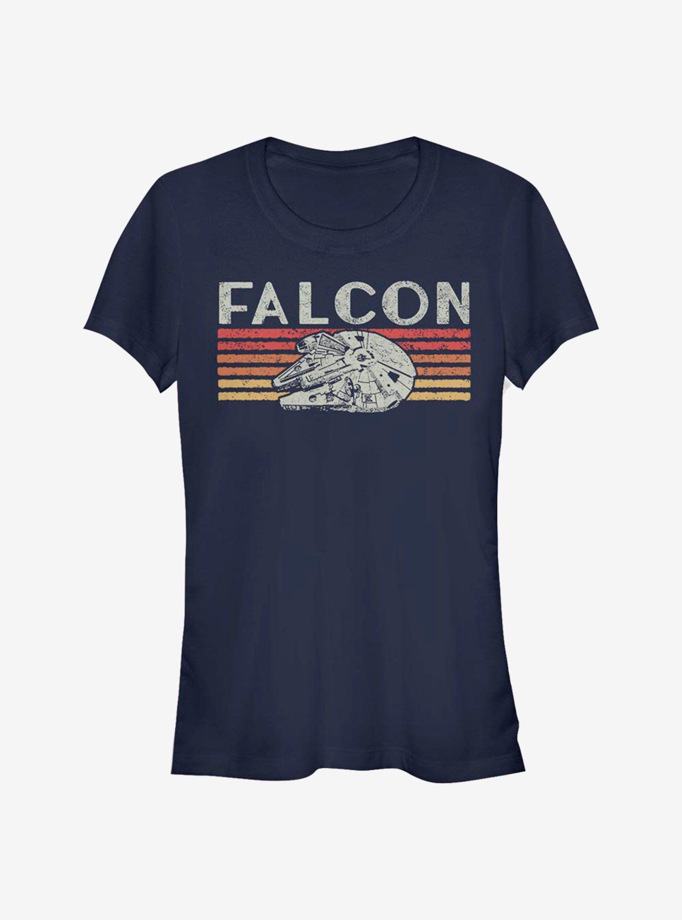 Star Wars Falcon Files Girls T-Shirt, NAVY, hi-res