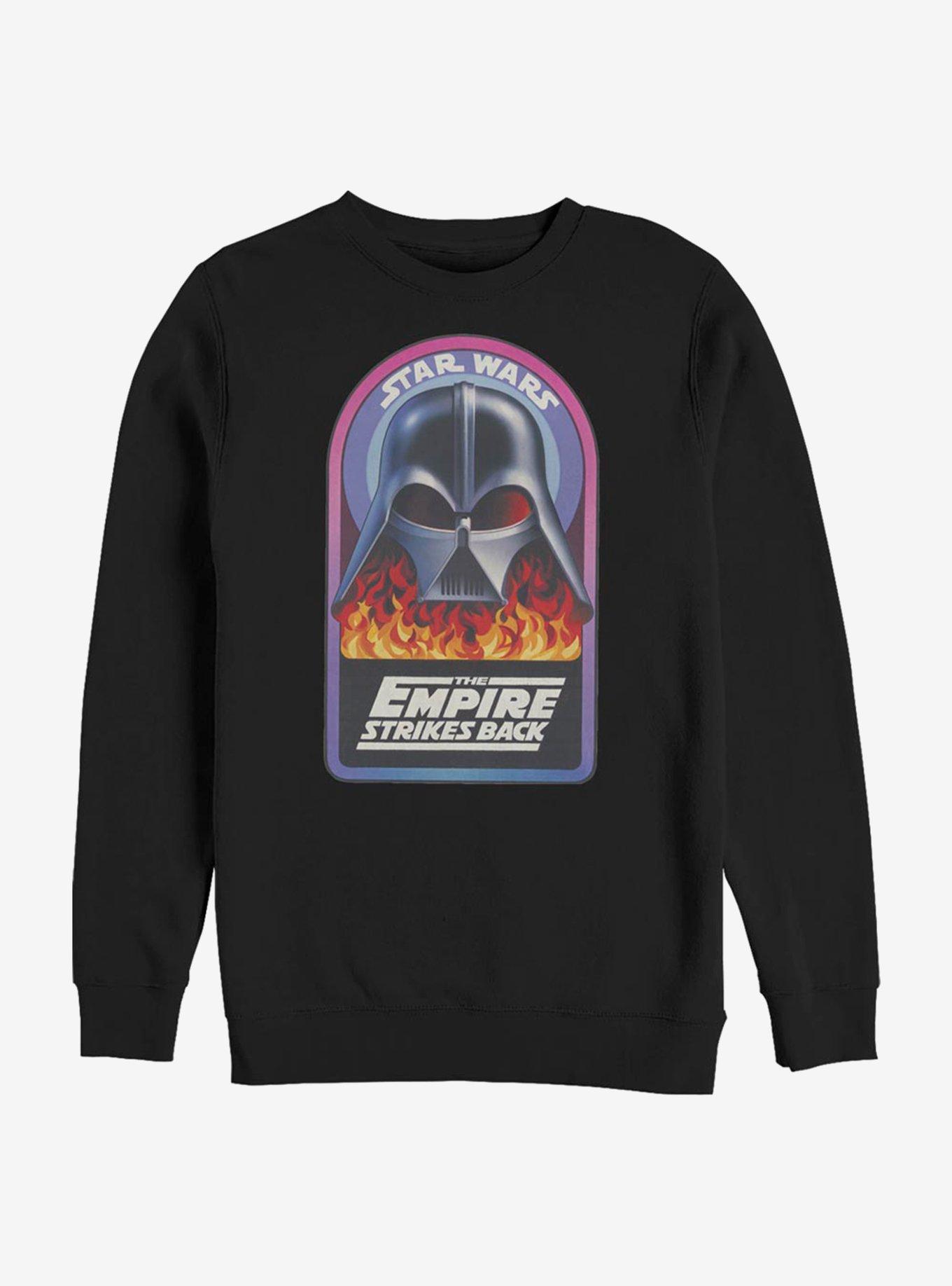 Star Wars Darth Vader The Empire Strikes Back Crew Sweatshirt, BLACK, hi-res