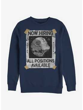 Star Wars All Positions Available Death Star Sweatshirt, , hi-res