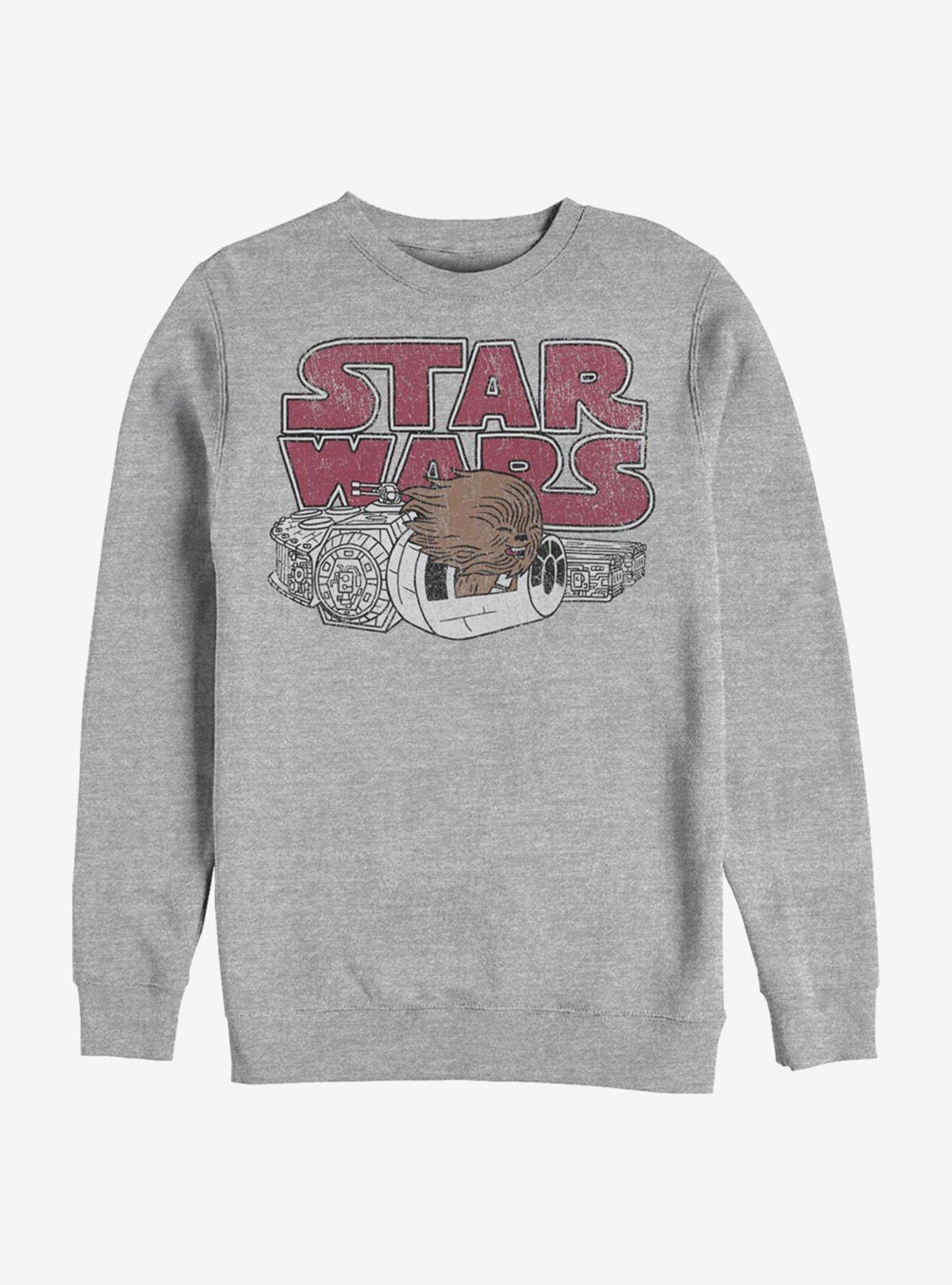 Star Wars Chewie Window Crew Sweatshirt, , hi-res