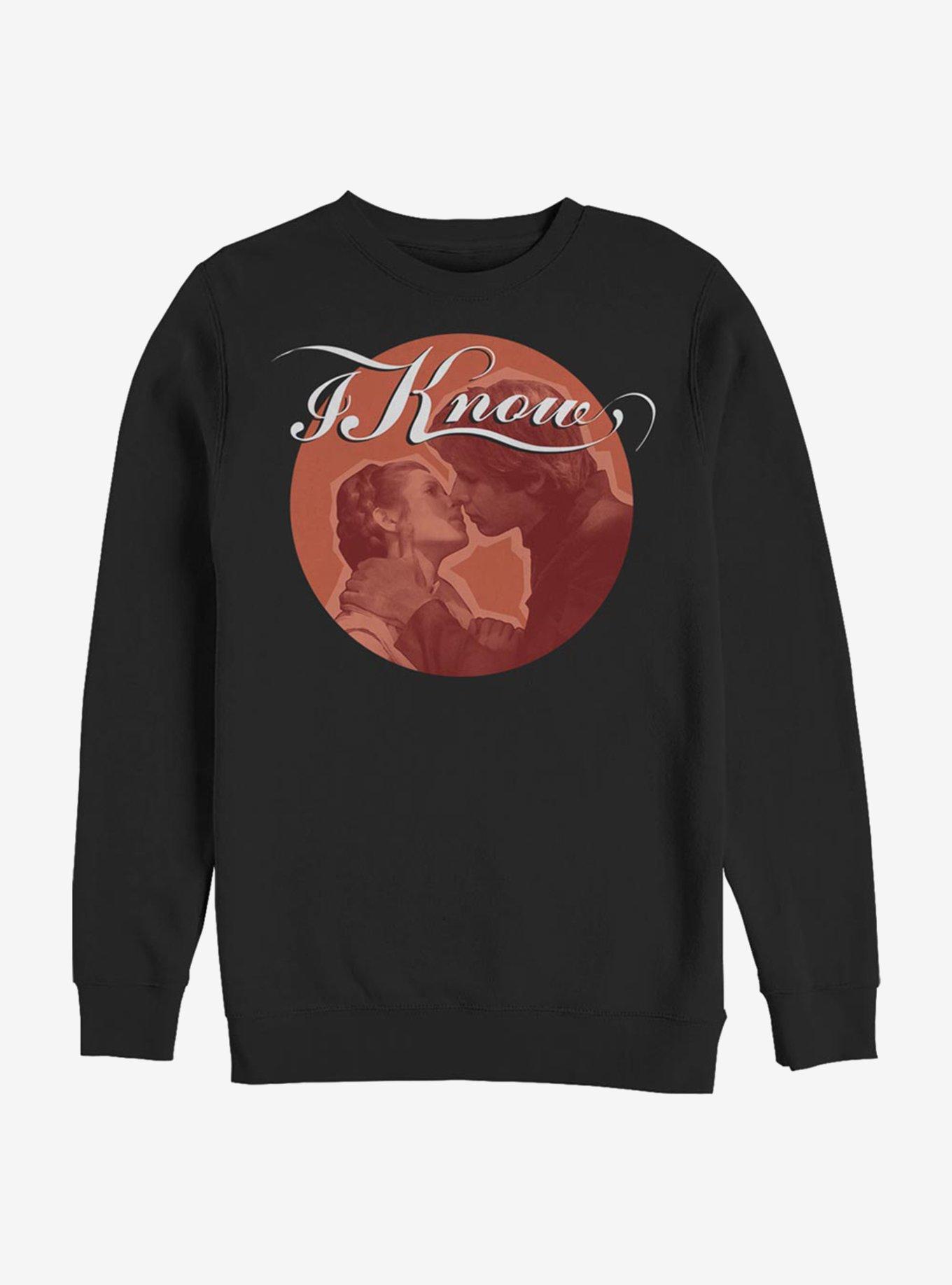 Star Wars I Know Crew Sweatshirt, BLACK, hi-res