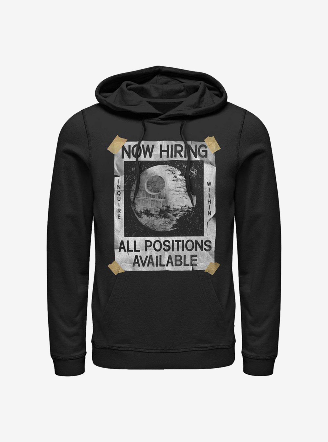 Star Wars All Positions Available Death Hoodie