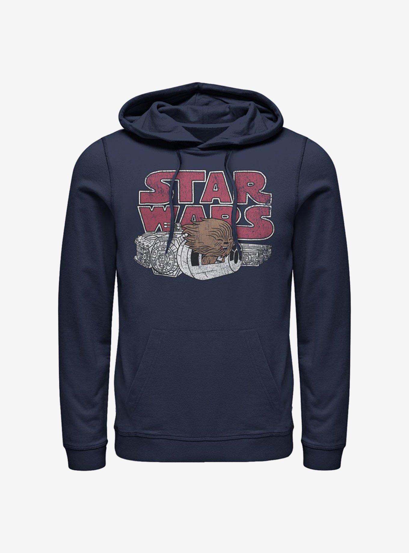 Star Wars Chewie Window Hoodie, NAVY, hi-res