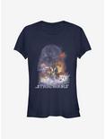 Star Wars Painted Girls T-Shirt, NAVY, hi-res