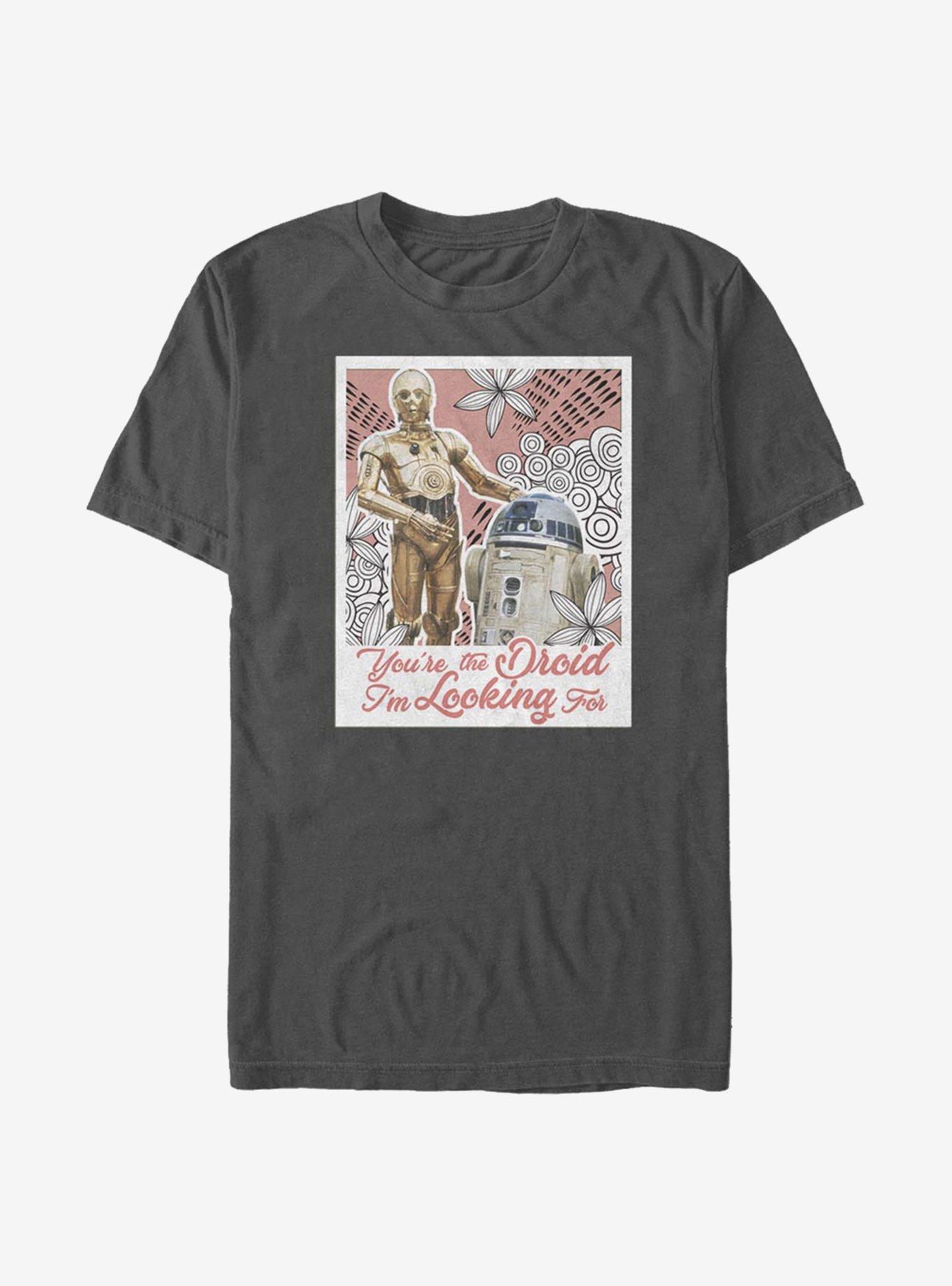 Star Wars You're The Droid T-Shirt, CHARCOAL, hi-res
