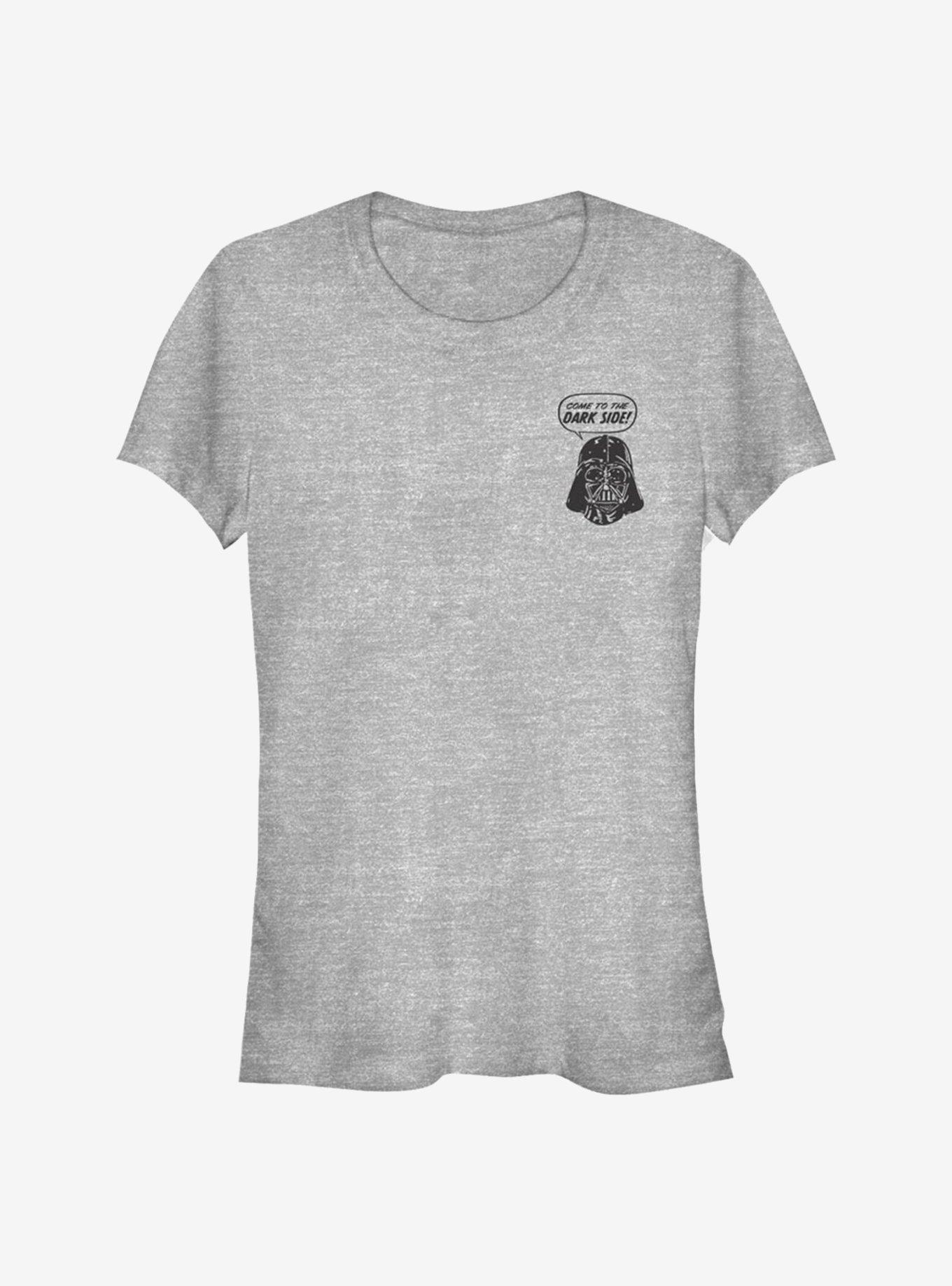 Star Wars Vader Stitch Girls T-Shirt, ATH HTR, hi-res