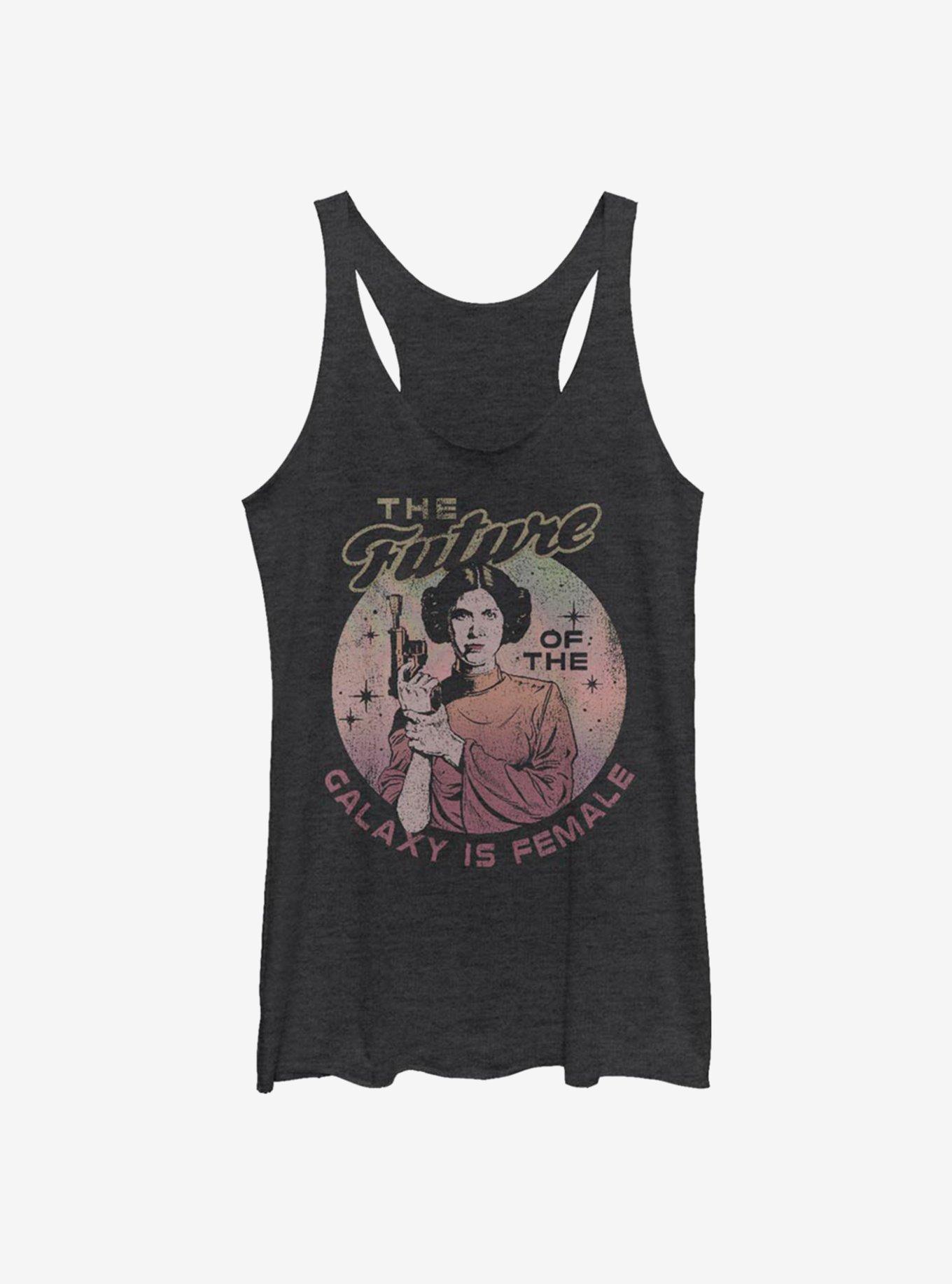 Star Wars Female Future Girls Tank, BLK HTR, hi-res