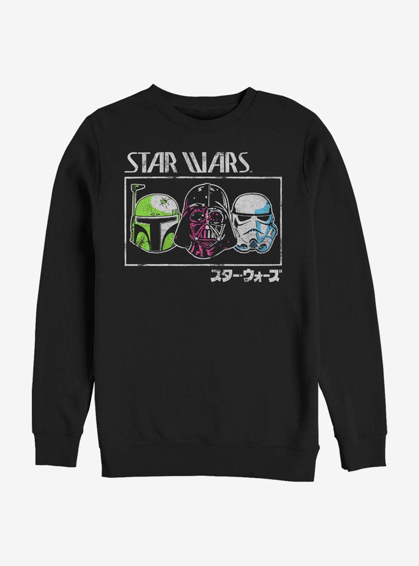 Star Wars Heads Will Roll Crew Sweatshirt, BLACK, hi-res