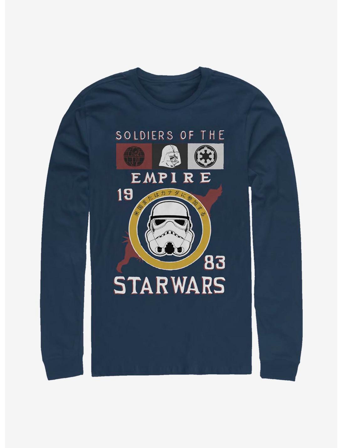 Star Wars Empire Squad Long-Sleeve T-Shirt, NAVY, hi-res