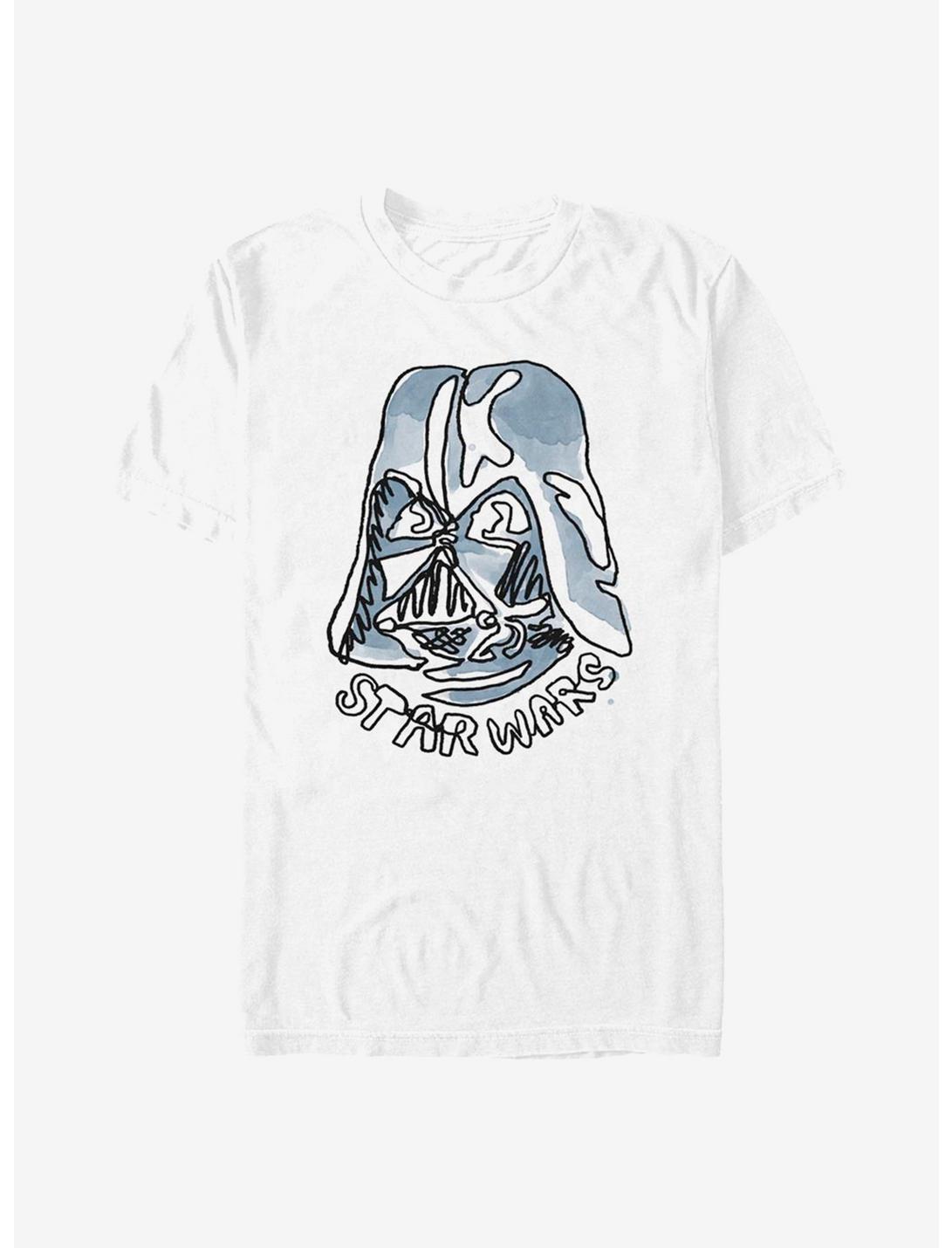 Star Wars Artistic Vader T-Shirt, WHITE, hi-res