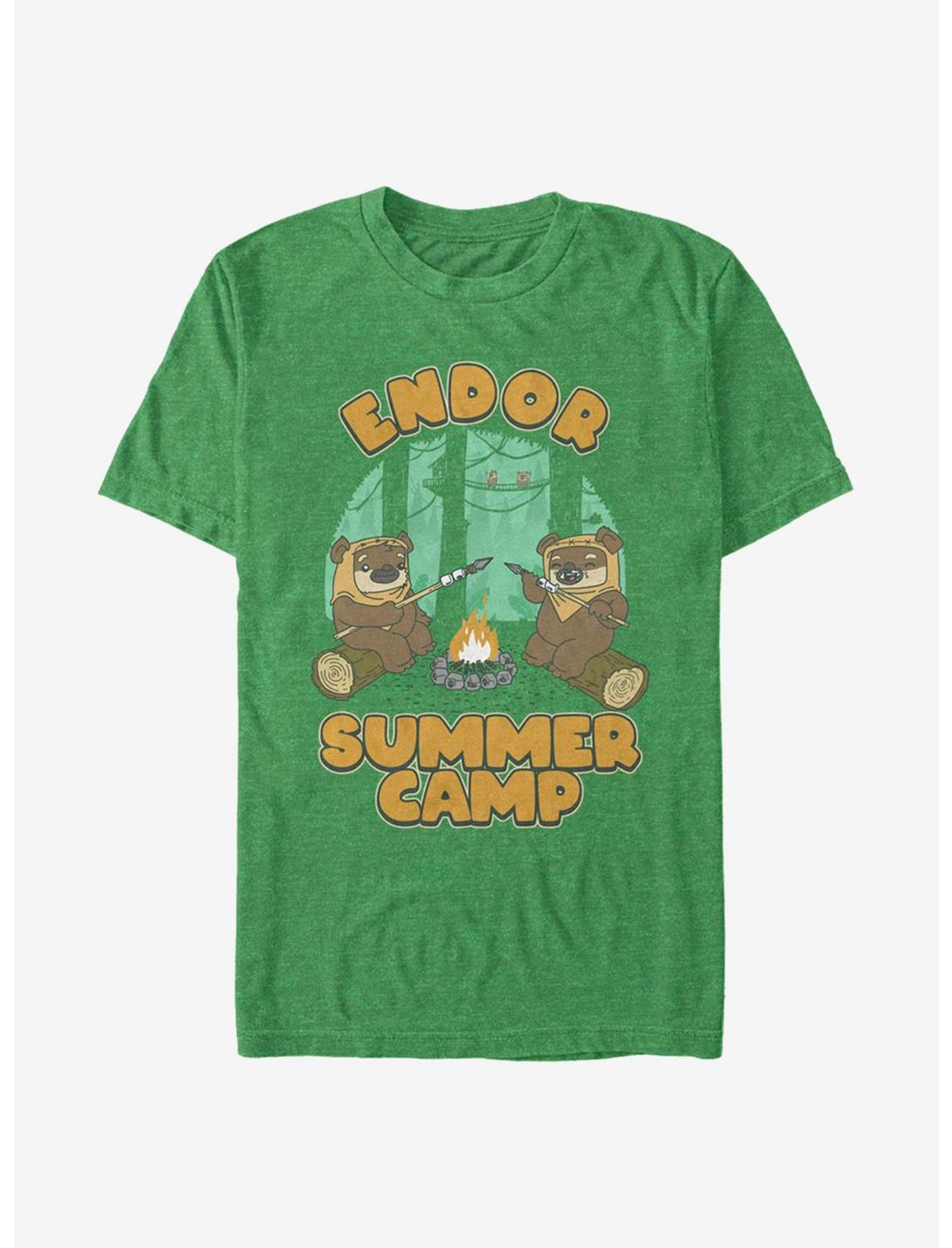 Star Wars Endor Summer Camp Cute T-Shirt, KEL HTR, hi-res