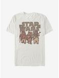 Star Wars Ewok Group T-Shirt, NATURAL, hi-res