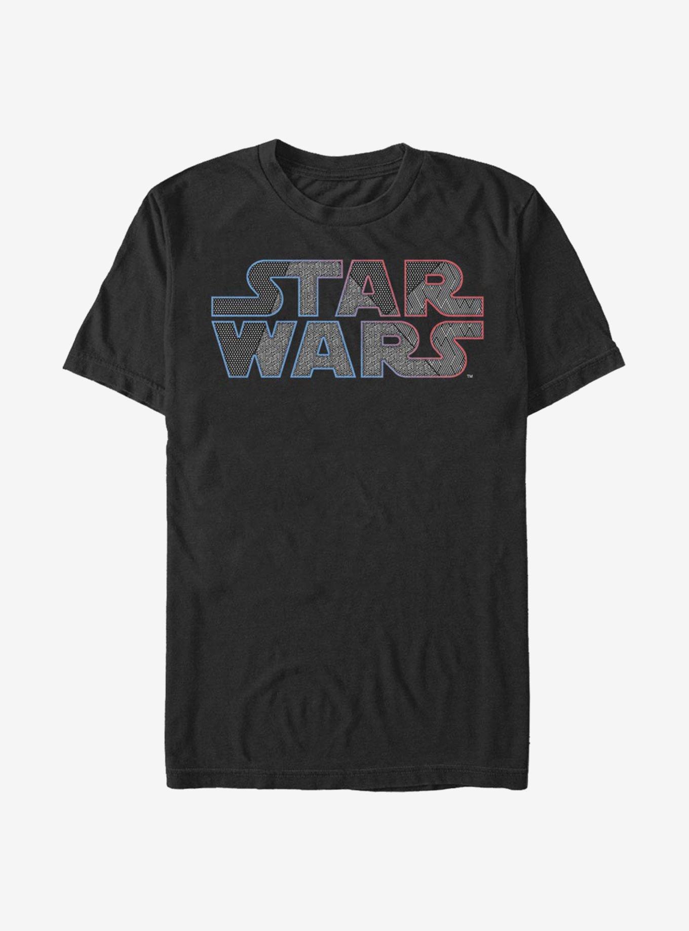 Star Wars Pattern Logo T-Shirt, , hi-res