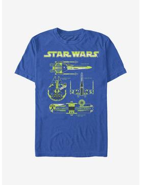 Star Wars Ship Specifications T-Shirt, , hi-res
