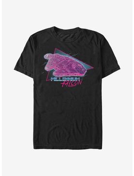 Star Wars Synth Pop Falcon T-Shirt, , hi-res