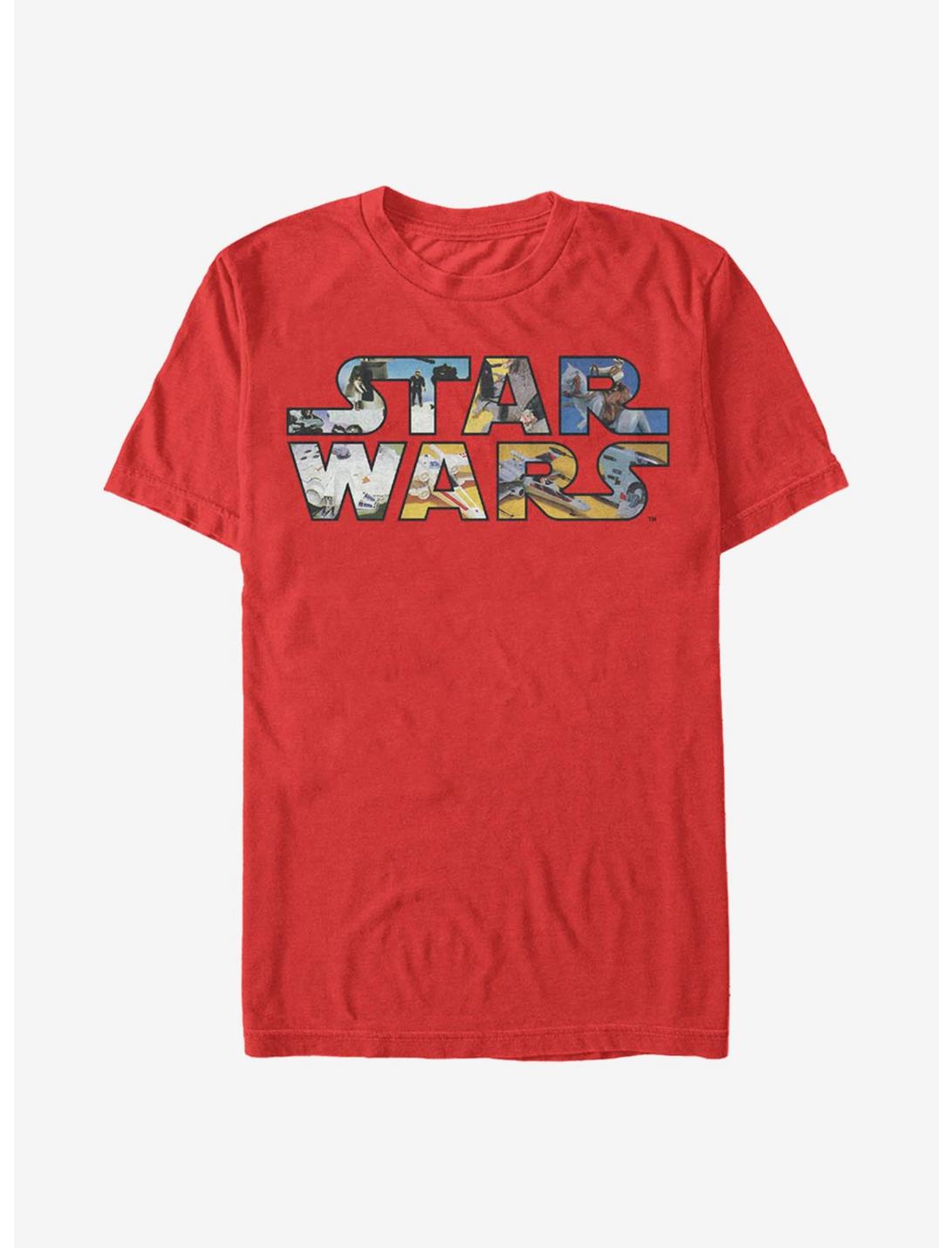 Star Wars Toy Logo T-Shirt, RED, hi-res