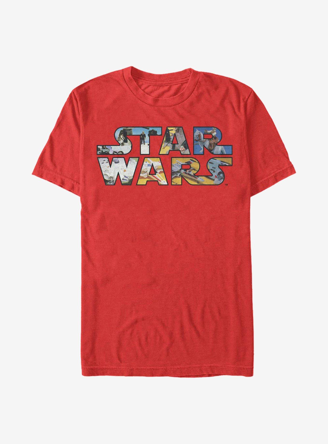 Star Wars Toy Logo T-Shirt, RED, hi-res