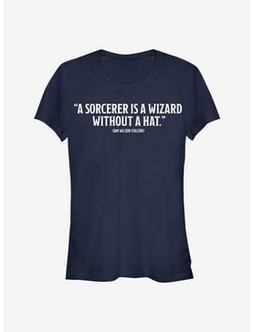 Marvel The Falcon And The Winter Soldier A Wizard Without A Hat Quote Girls T-Shirt, , hi-res