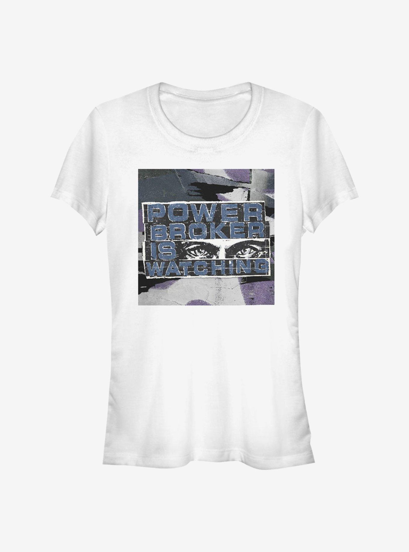 Marvel The Falcon And The Winter Soldier Power Broker Girls T-Shirt, , hi-res