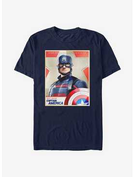 Marvel The Falcon And The Winter Soldier Captain America Poster T-Shirt, , hi-res