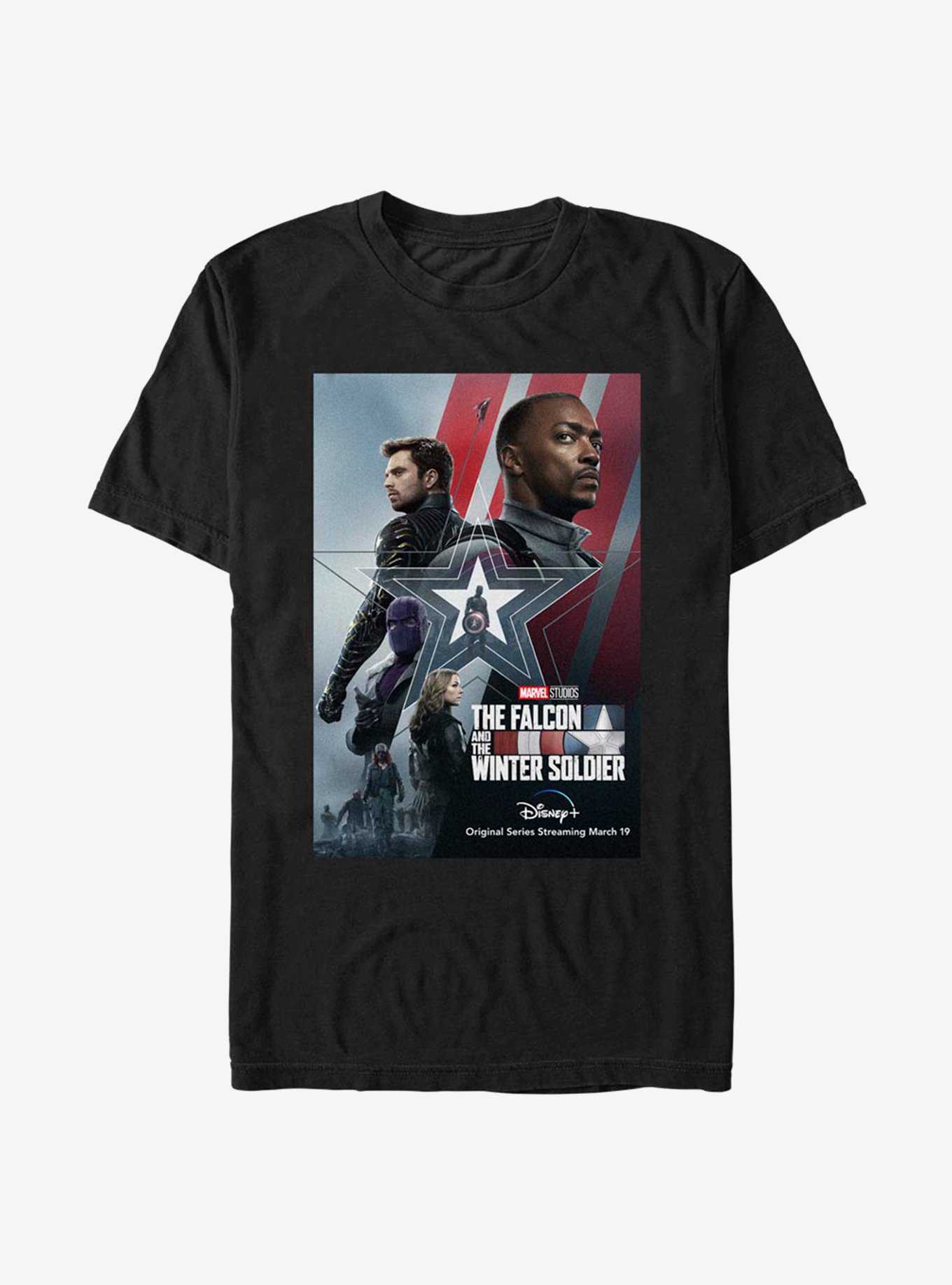 Marvel The Falcon And The Winter Soldier Characters T-Shirt, , hi-res