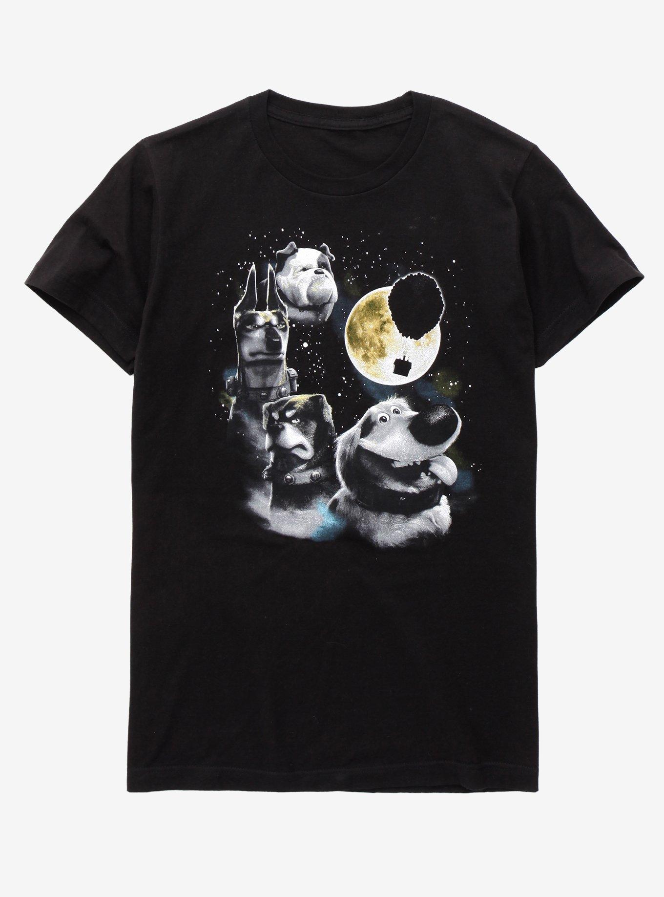 Disney Pixar Up Dog Moon Boyfriend Fit Girls T-Shirt, MULTI, hi-res