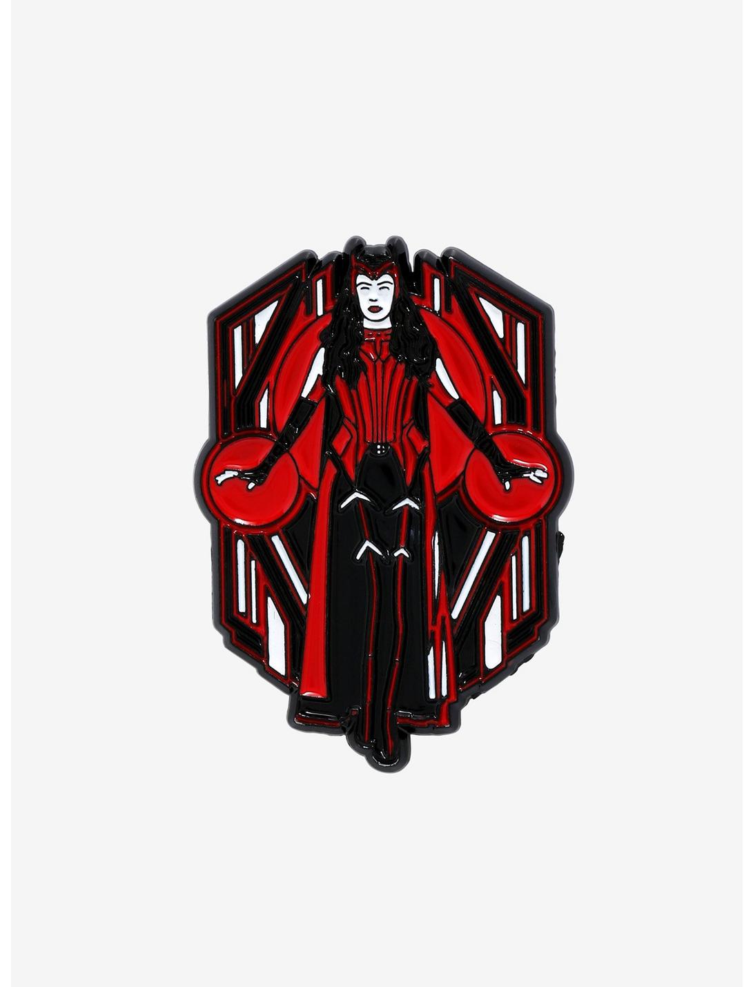 Marvel WandaVision Scarlet Witch Flight Enamel Pin, , hi-res