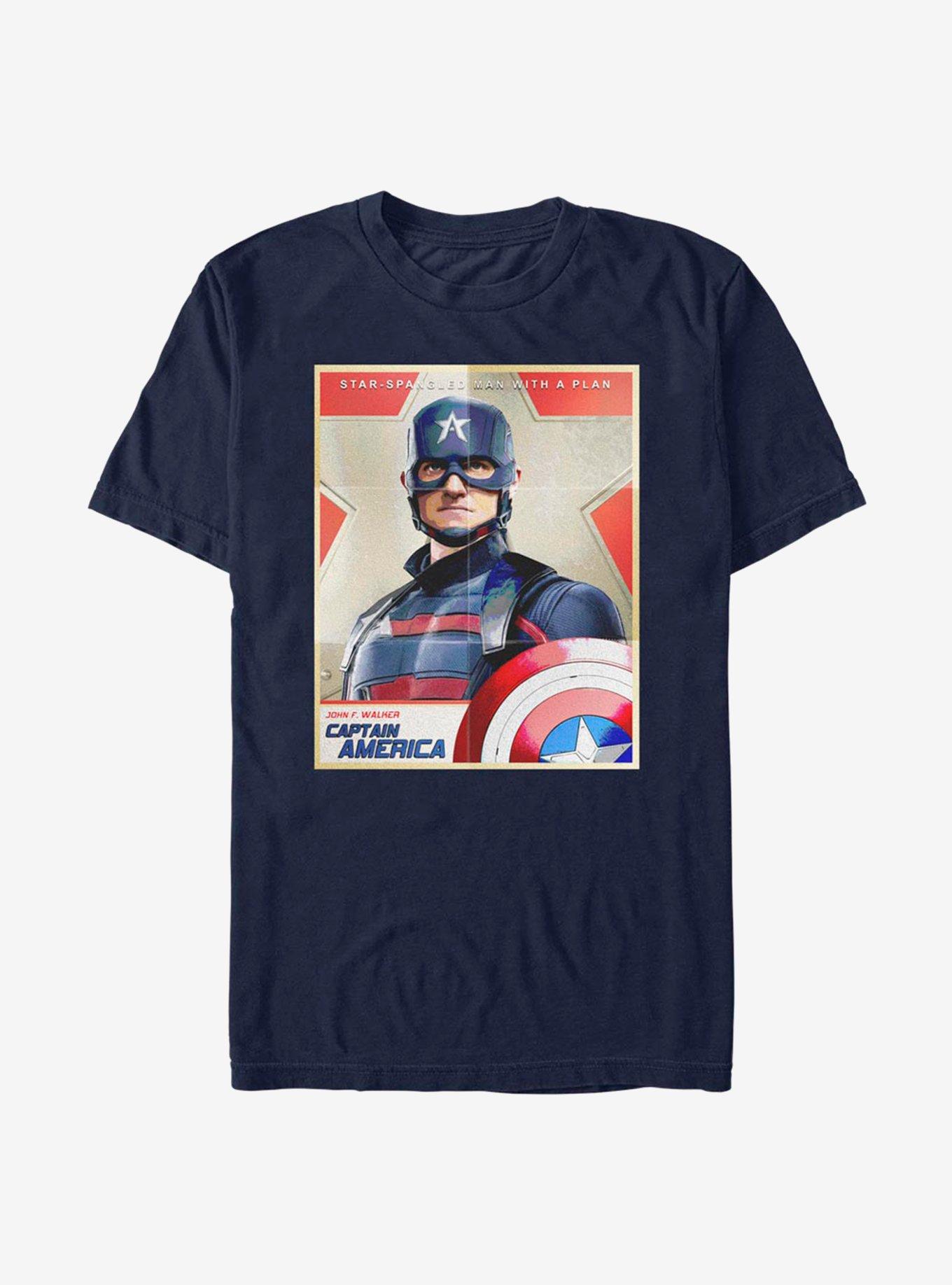 Marvel The Falcon And The Winter Soldier Walker Inspired By Cap T-Shirt, , hi-res