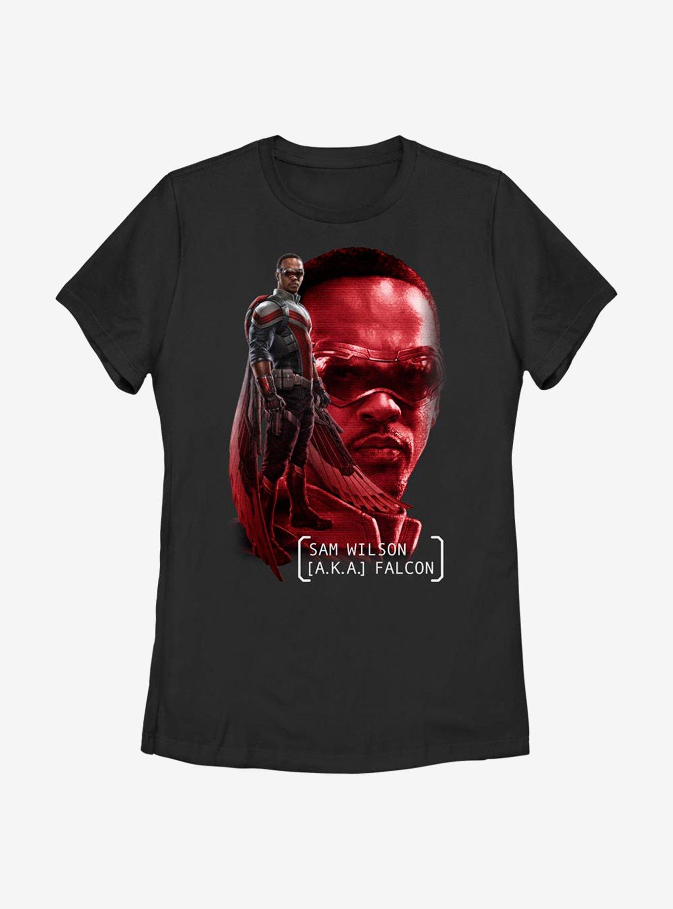 Marvel The Falcon And The Winter Soldier Sam A.K.A. Falcon Womens T-Shirt, , hi-res