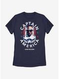 Marvel The Falcon And The Winter Soldier Sam Is Captain America Womens T-Shirt, NAVY, hi-res