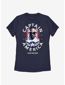 Marvel The Falcon And The Winter Soldier Sam Is Captain America Womens T-Shirt, , hi-res