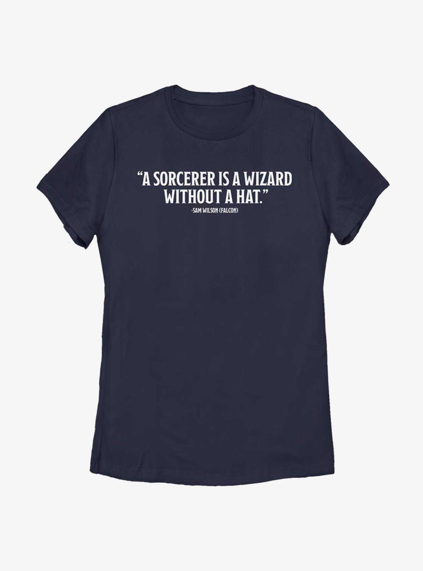 Marvel The Falcon And The Winter Soldier Wizard Without A Hat Womens T-Shirt, , hi-res